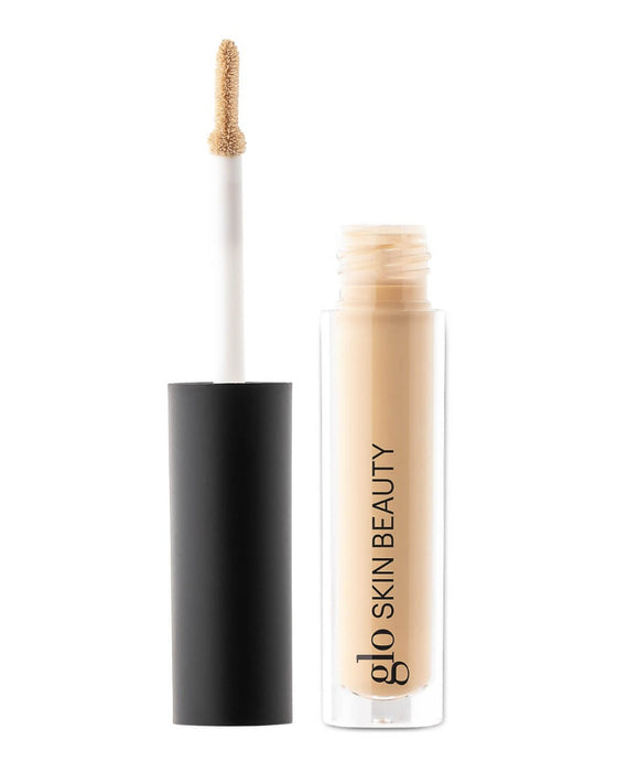 Concealer tube and wand with shade visible; label glo SKIN BEAUTY.