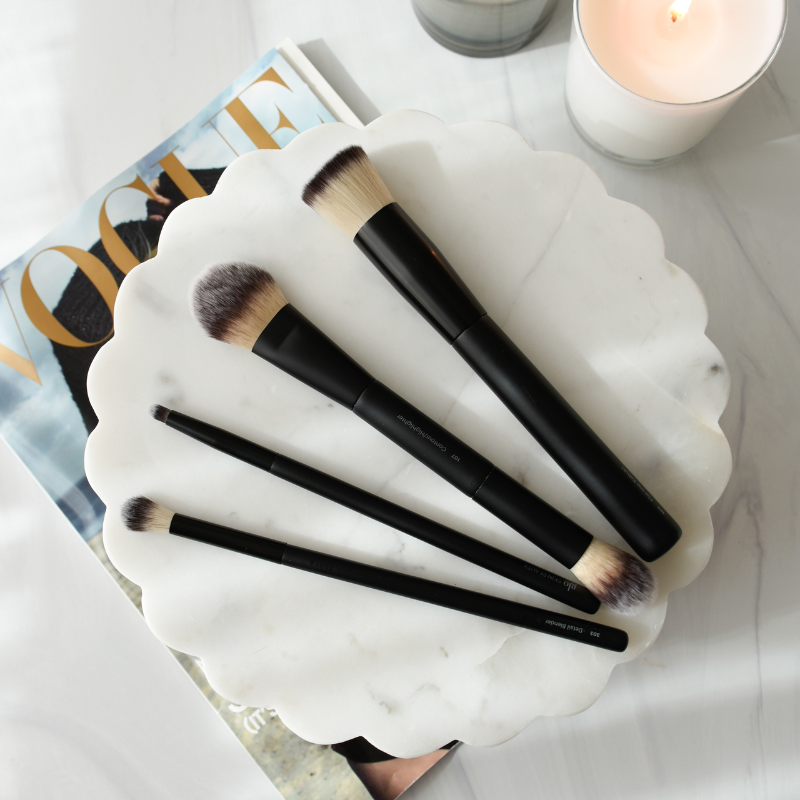 Vegan Synthetic Brushes for Mineral Makeup