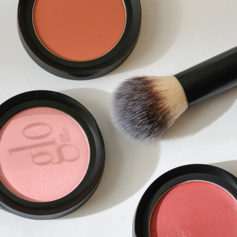 Vegan Synthetic Brushes for Mineral Makeup